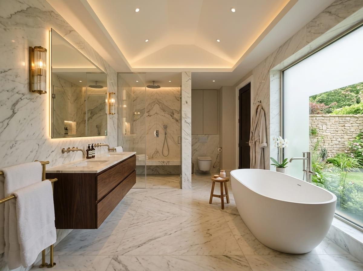 Custom Bathroom Renovation in Paige