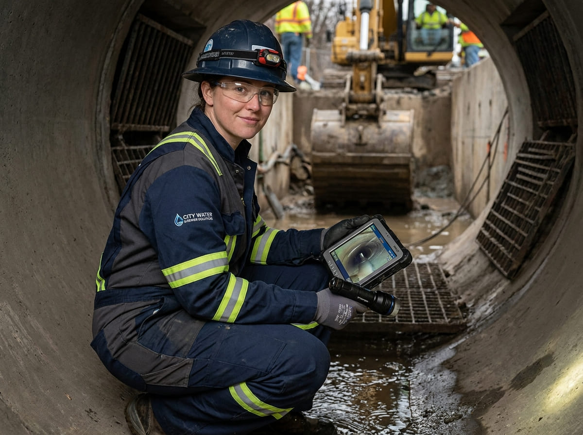 Sewer Line Inspection & Replacement in Paige